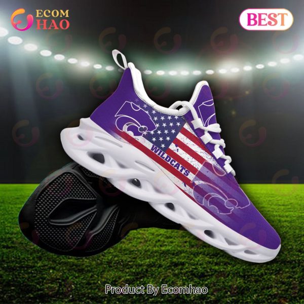 Personalized NCAA Kansas State Wildcats Max Soul Shoes, Sneaker