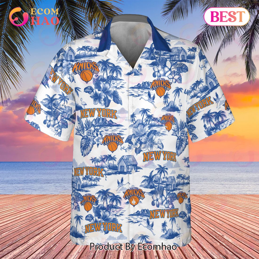 NBA New York Knicks 2023 AOP Hawaiian Shirt