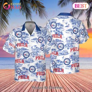 NBA Philadelphia 76ers 2023 AOP Hawaiian Shirt