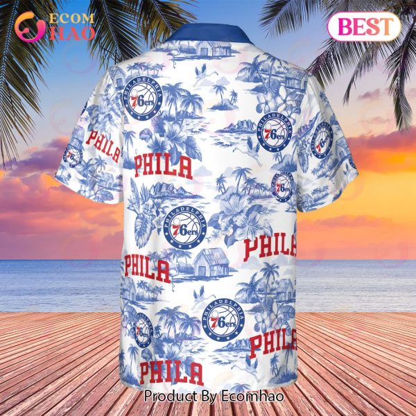 NBA Philadelphia 76ers 2023 AOP Hawaiian Shirt