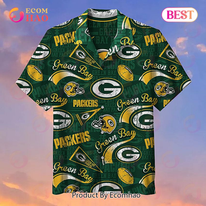 NFL Green Bay Packers Hawaiian shirt