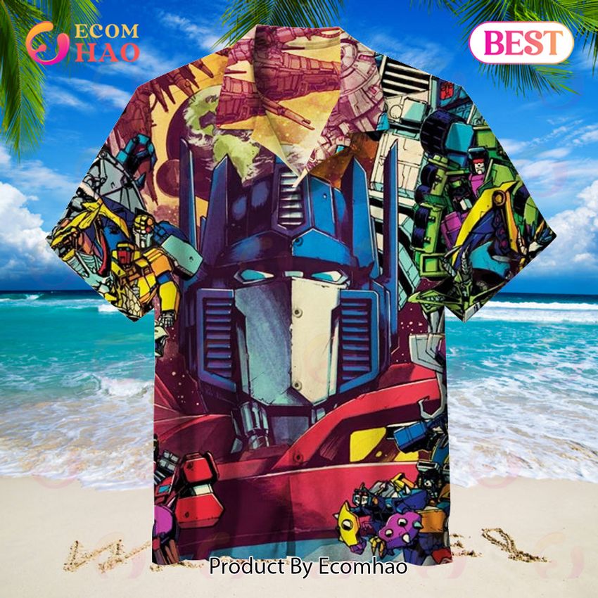 Transformers Unisex Hawaiian Shirt