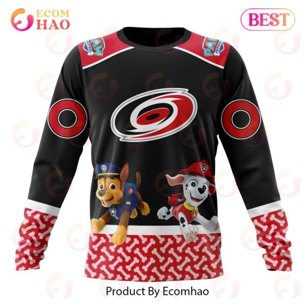 [NEW] NHL Carolina Hurricanes Special Paw Patrol Design 3D Hoodie