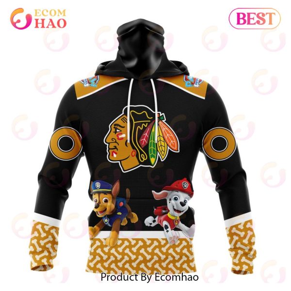 [NEW] NHL Chicago Blackhawks Special Paw Patrol Design 3D Hoodie