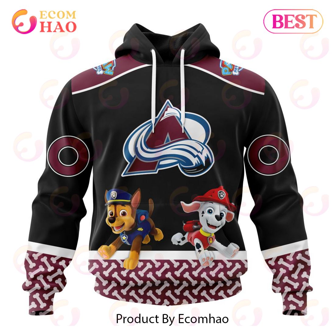 [NEW] NHL Chicago Blackhawks Special Paw Patrol Design 3D Hoodie