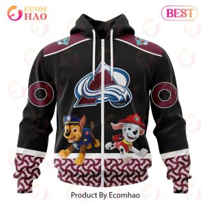 [NEW] NHL Colorado Avalanche Special Paw Patrol Design 3D Hoodie