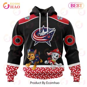 [NEW] NHL Columbus Blue Jackets Special Paw Patrol Design 3D Hoodie