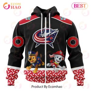 [NEW] NHL Columbus Blue Jackets Special Paw Patrol Design 3D Hoodie