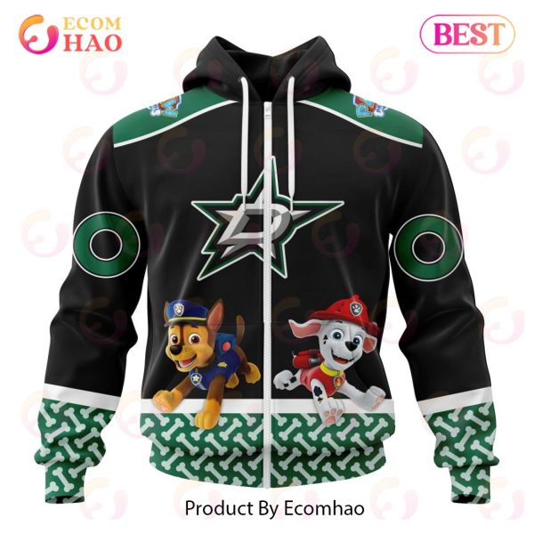 [NEW] NHL Dallas Stars Special Paw Patrol Design 3D Hoodie