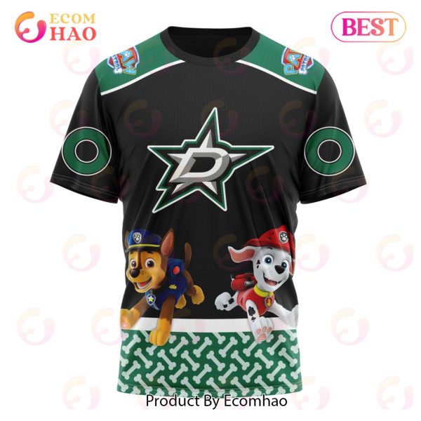 [NEW] NHL Dallas Stars Special Paw Patrol Design 3D Hoodie