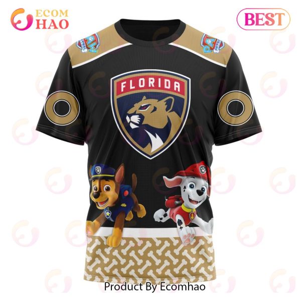 [NEW] NHL Florida Panthers Special Paw Patrol Design 3D Hoodie