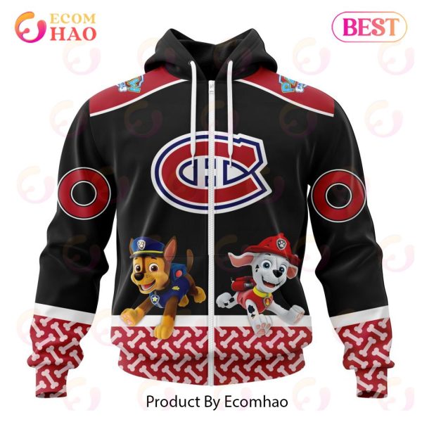 [NEW] NHL Montreal Canadiens Special Paw Patrol Design 3D Hoodie