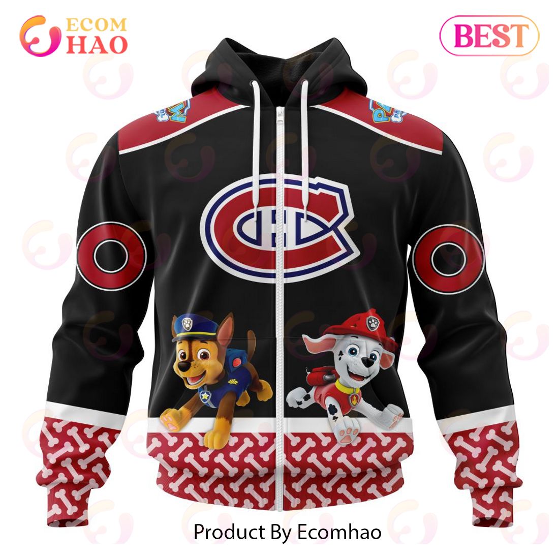 [NEW] NHL Montreal Canadiens Special Paw Patrol Design 3D Hoodie