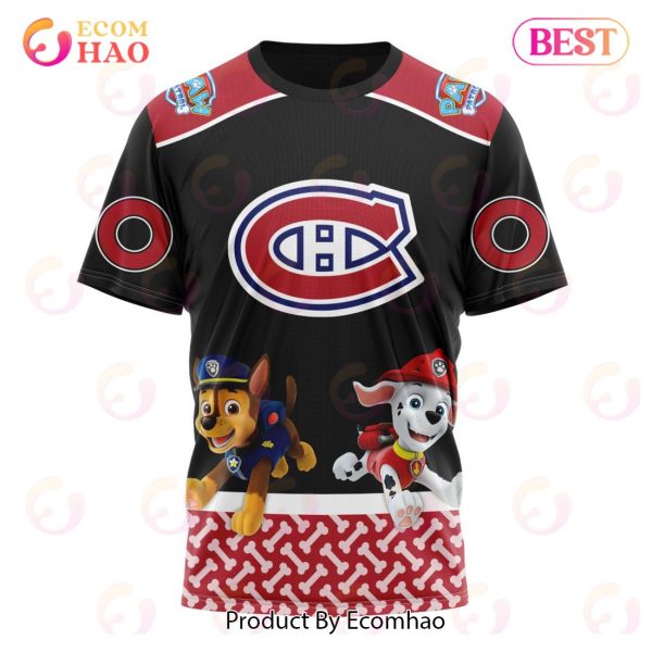 [NEW] NHL Montreal Canadiens Special Paw Patrol Design 3D Hoodie