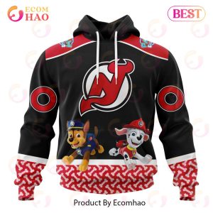 [NEW] NHL New Jersey Devils Special Paw Patrol Design 3D Hoodie