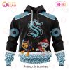 [NEW] NHL Seattle Kraken Fear The Deep Design 3D Hoodie
