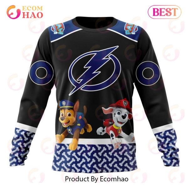 [NEW] NHL Tampa Bay Lightning Special Paw Patrol Design 3D Hoodie