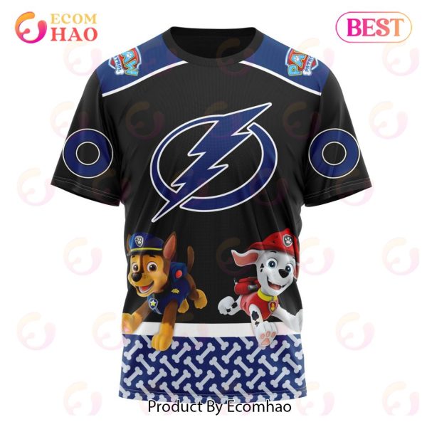 [NEW] NHL Tampa Bay Lightning Special Paw Patrol Design 3D Hoodie