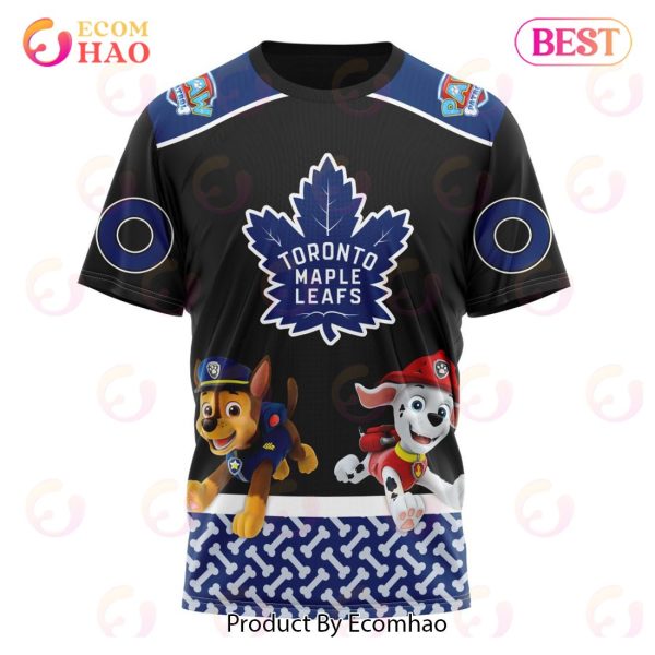 [NEW] NHL Toronto Maple Leafs Special Paw Patrol Design 3D Hoodie