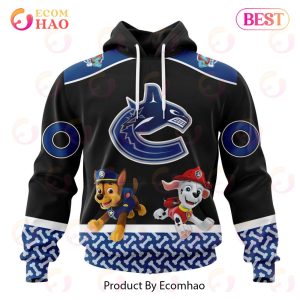 [NEW] NHL Vancouver Canucks Special Paw Patrol Design 3D Hoodie