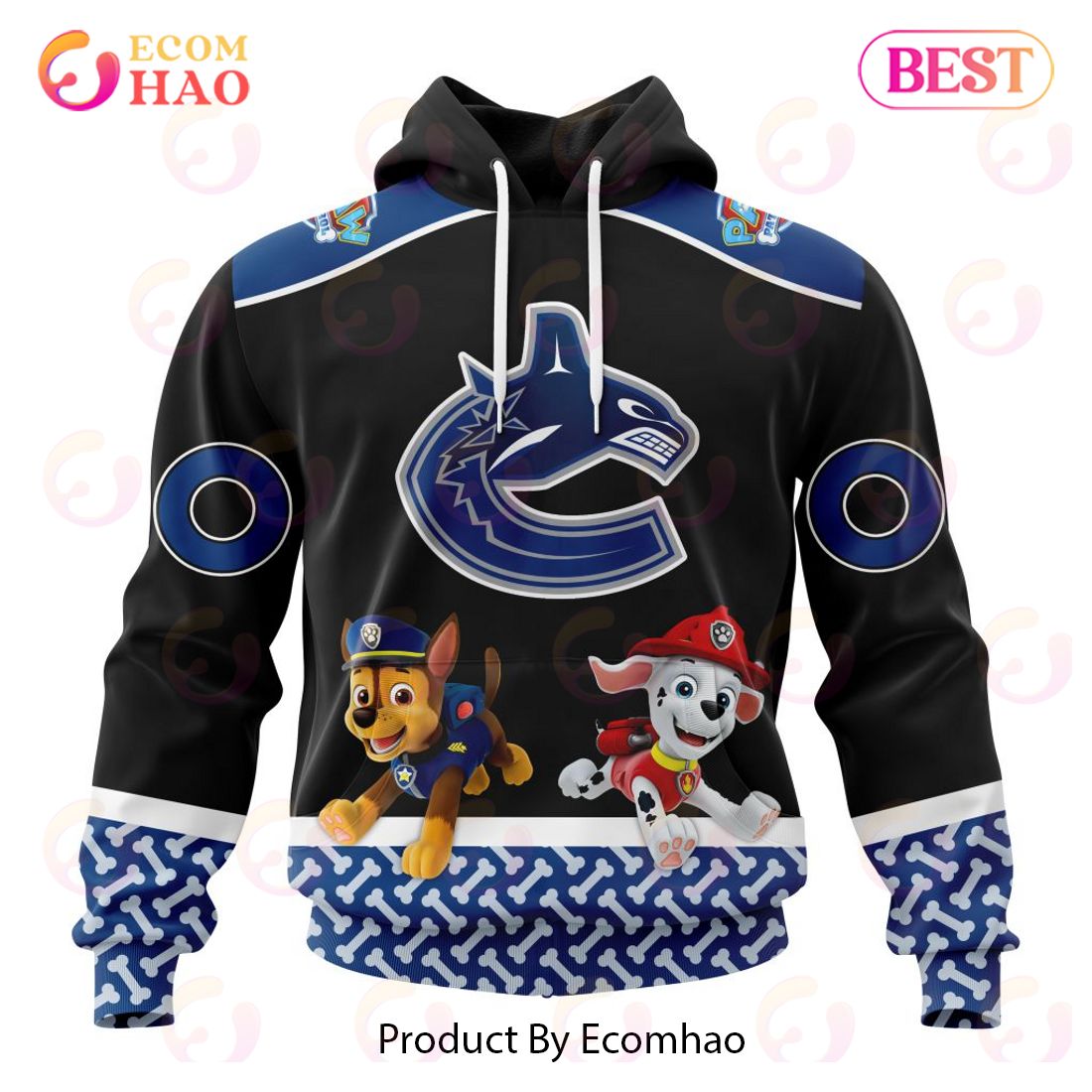 [NEW] NHL Vegas Golden Knights Special Paw Patrol Design 3D Hoodie