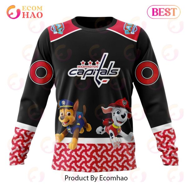 [NEW] NHL Washington Capitals Special Paw Patrol Design 3D Hoodie