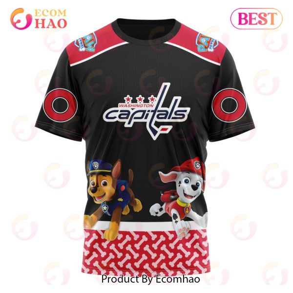 [NEW] NHL Washington Capitals Special Paw Patrol Design 3D Hoodie