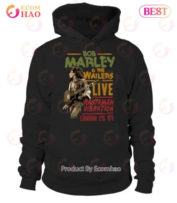 Bob Marley The Wailers Rastaman Vibration Tour T-Shirt