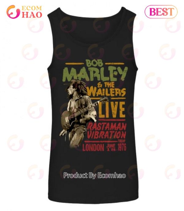 Bob Marley The Wailers Rastaman Vibration Tour T-Shirt