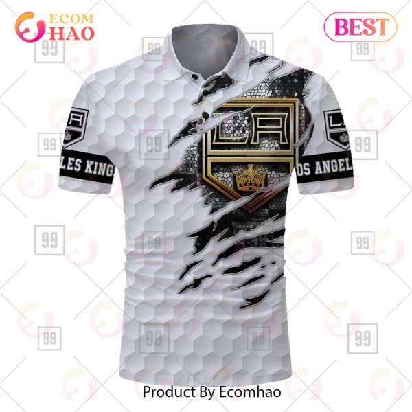 Personalized Golf Mix NHL Los Angeles Kings Polo Shirt