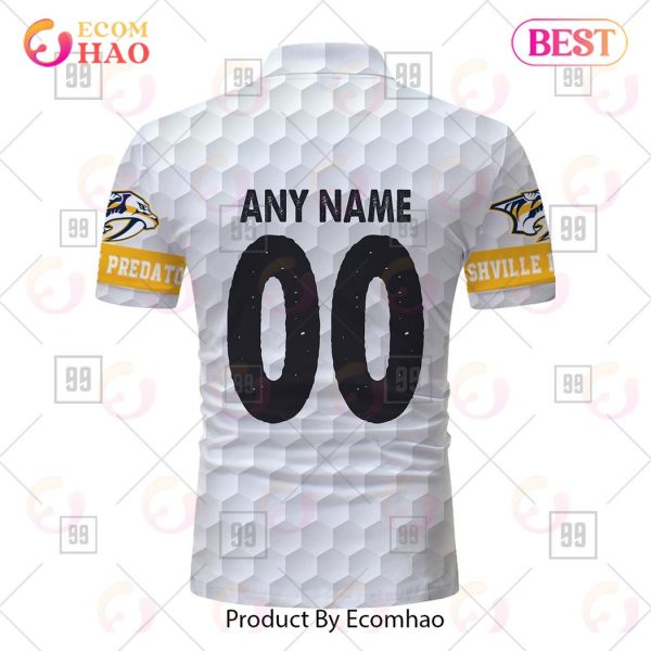Personalized Golf Mix NHL Nashville Predators Polo Shirt