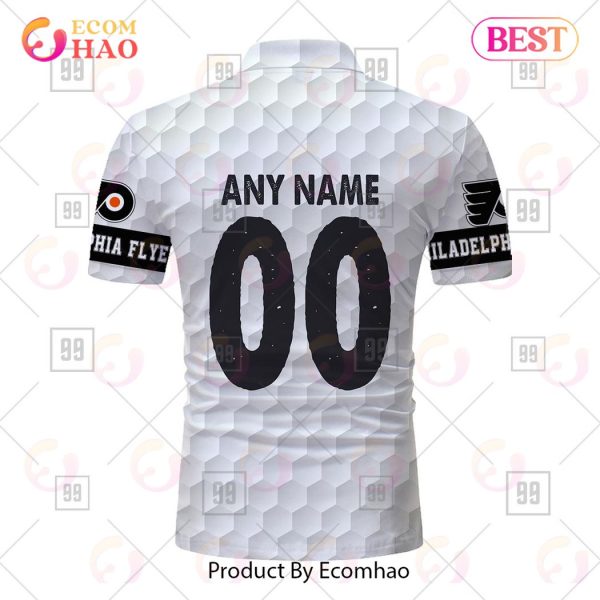 Personalized Golf Mix NHL Philadelphia Flyers Polo Shirt