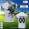 Personalized Golf Mix NHL Seattle Kraken Polo Shirt