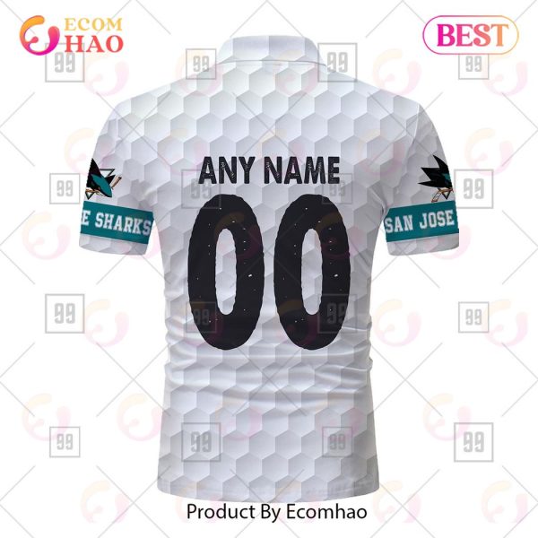 Personalized Golf Mix NHL San Jose Sharks Polo Shirt