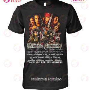 Disney Pirates Of The Caribbean Thank You For The Memories T-Shirt