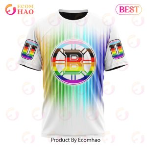 NHL Boston Bruins Special Design For Pride Month 3D Hoodie