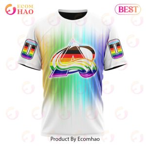 NHL Colorado Avalanche Special Design For Pride Month 3D Hoodie