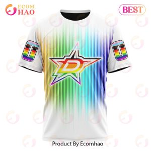 NHL Dallas Stars Special Design For Pride Month 3D Hoodie