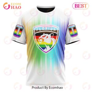 NHL Florida Panthers Special Design For Pride Month 3D Hoodie