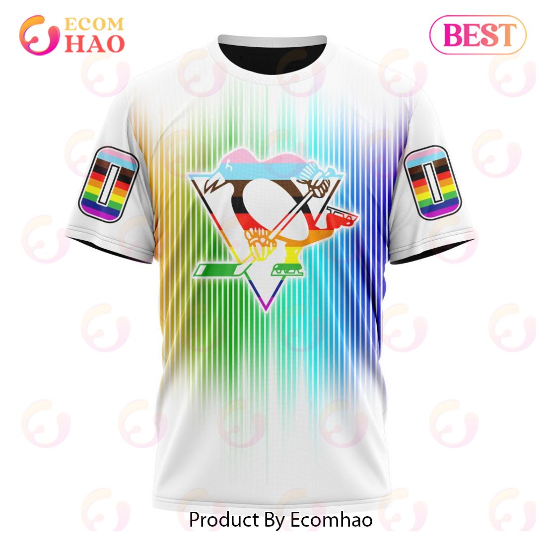 NHL Pittsburgh Penguins Special Design For Pride Month 3D Hoodie