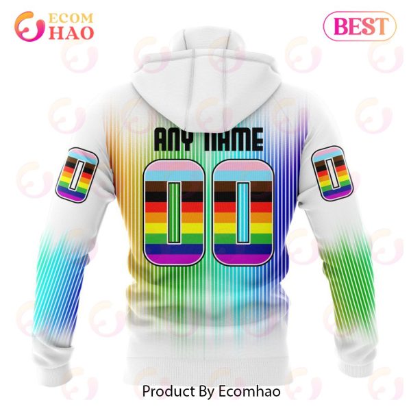 NHL Seattle Kraken Special Design For Pride Month 3D Hoodie