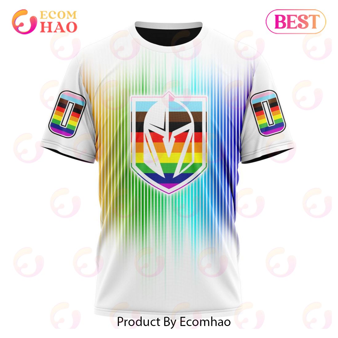 NHL Vancouver Canucks Special Design For Pride Month 3D Hoodie