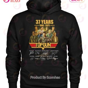 37 Years 1986 – 2023 Top Gun Signature T-Shirt