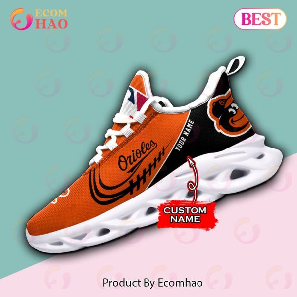MLB Baltimore Orioles Max Soul Sneaker Custom Name