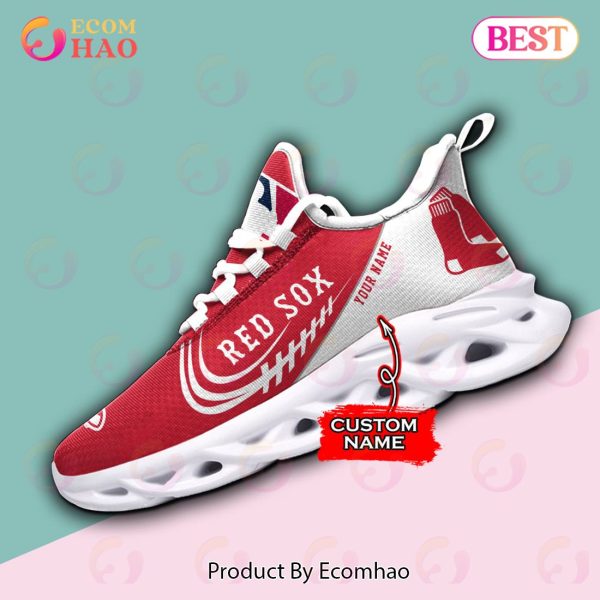 MLB Boston Red Sox Max Soul Sneaker Custom Name
