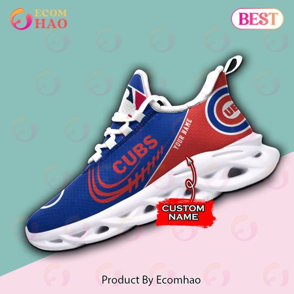 MLB Chicago Cubs Max Soul Sneaker Custom Name