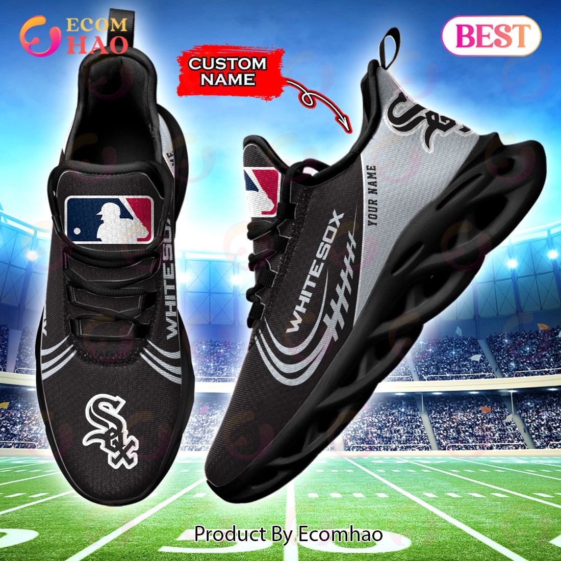 MLB Chicago White Sox Max Soul Sneaker Custom Name