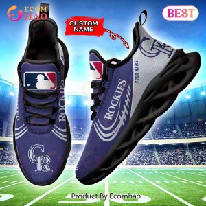 MLB Colorado Rockies Max Soul Sneaker Custom Name