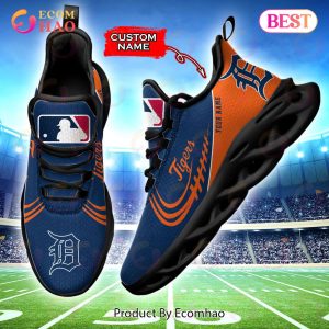 MLB Detroit Tigers Max Soul Sneaker Custom Name