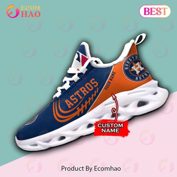 MLB Houston Astros Max Soul Sneaker Custom Name